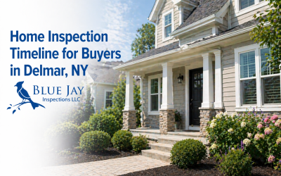 Home Inspection Timeline for Buyers in Delmar, NY